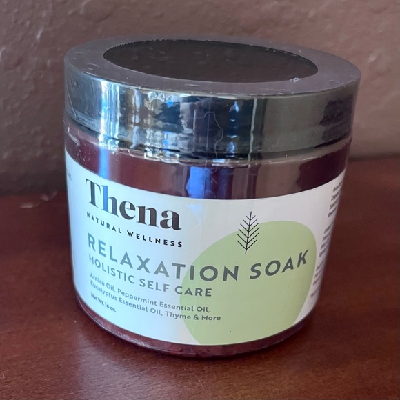 Thena Other - Thena Natural Wellness
Relaxation Bath Soak‎ Arnica Peppermint Eucalyptus Oils